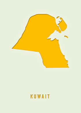 MAP OF KUWAIT