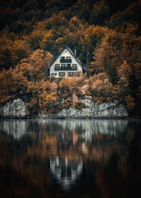 Cabin on the lake