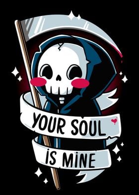 reaper sans  Poster for Sale by alam1212