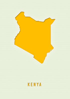 MAP OF KENYA