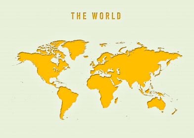 MAP OF THE WORLD