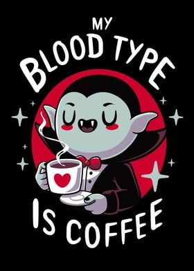 Coffee Dracula Vampire