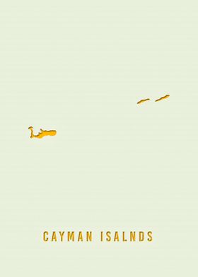 MAP OF CAYMAN ISLANDS