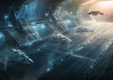 Spaceship Hangar