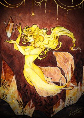 Crystal Lemon Mermaid