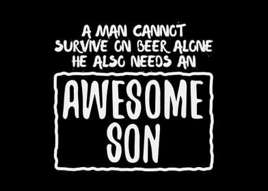 Awesome Son Fathers Day