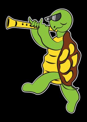 Turtle Sunglasses Flute