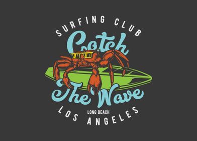 Crab Surfing Los Angeles