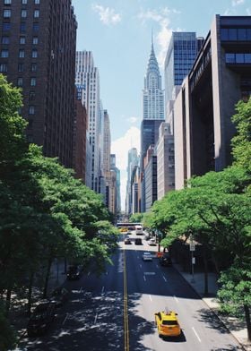 New York Street Buildings