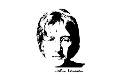 John Lennon Sketsa