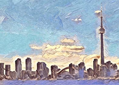 City of Toronto Skyline