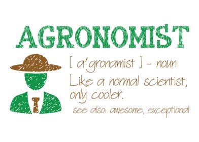 Cool agronomist