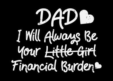 Dad Financial Burden Girl