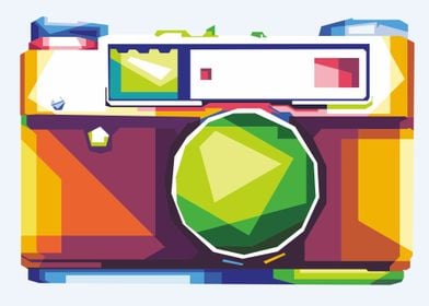 camera illustration design