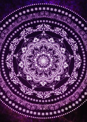 Violet Spirit Mandala