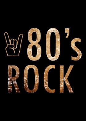 80s Rock Vintage