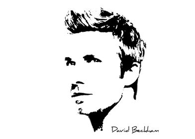 David Beckham Sketsa