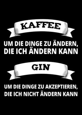 Gin  Kaffee Liebhaber