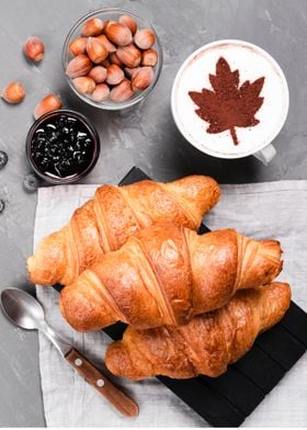 Canada croissant Breakfast
