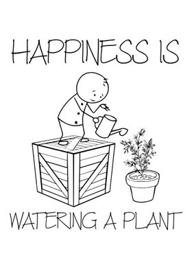 Plants bring happiness