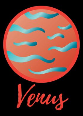 Venus Planet Lover Gift