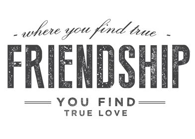 find true friendship