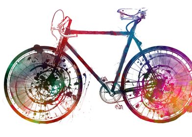 Cycling sport art