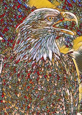 Bald Eagle mosaic
