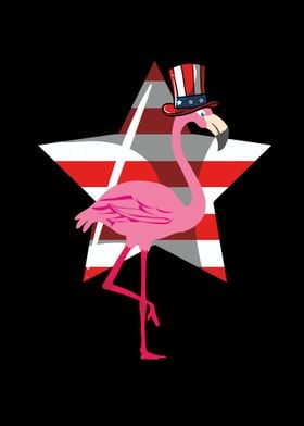 Cool American Flamingo