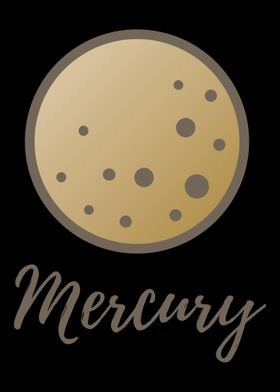 Mercury Planet Lover Gift