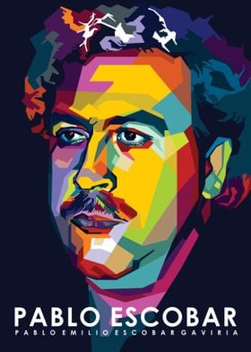 Pablo Escobar' Poster by Musri Ali | Displate