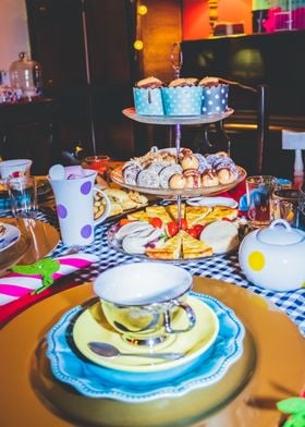 Colorful Tea party