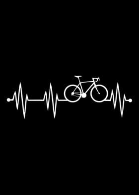 Bicycle heartbeat cycling 