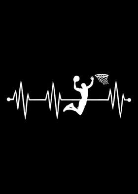 heartbeat basketball gift 