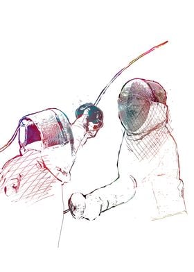 Fencing sport