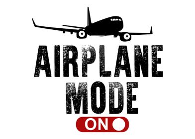 Airplane mode on