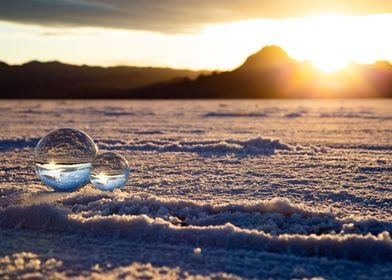 Glass Balls Sunlight