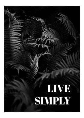 Live simply