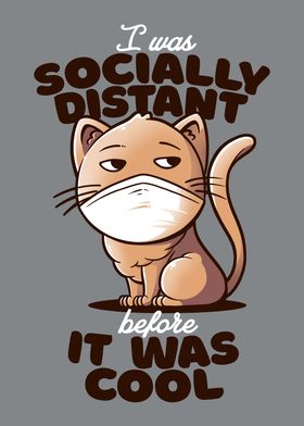 Socially Distant Cat