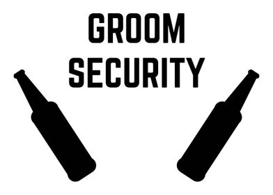 Groom Security Stag Party