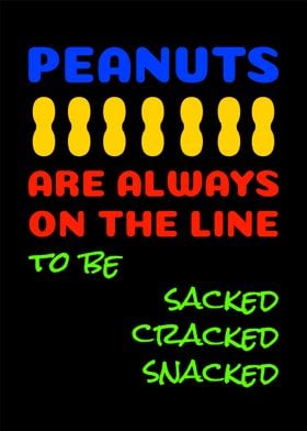 Peanuts Always on the Line