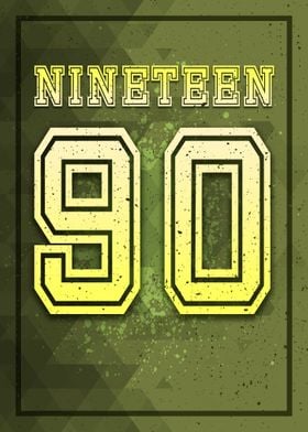 Nineteen 1990 Birthday Gif