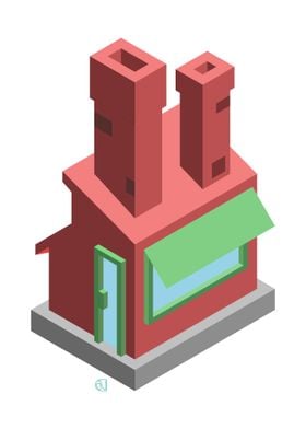 Isometric house 2