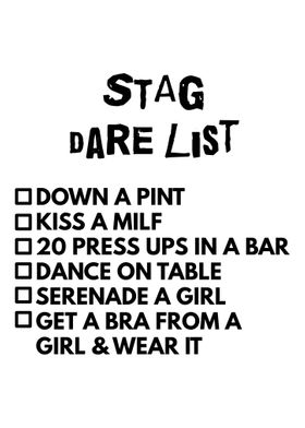 Sag Dare List