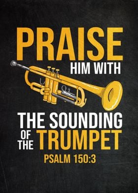 Trumpet Psalm Funny Gift