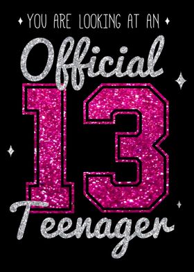 OFFICIALLY 13 Years 13th B