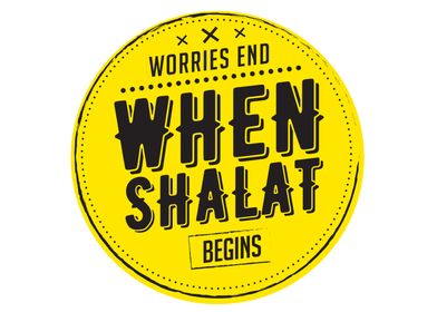 when shalat begins 