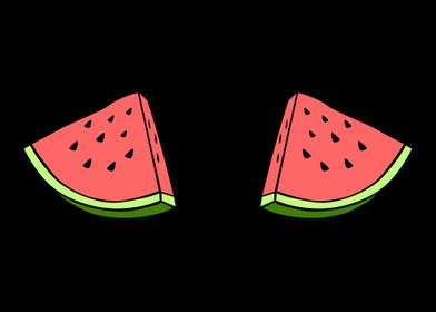 Funny Watermelon Fruit Boo