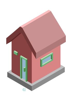 Isometric house 6