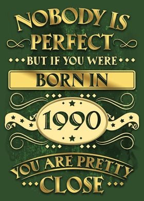 Nobody is perfect 1990